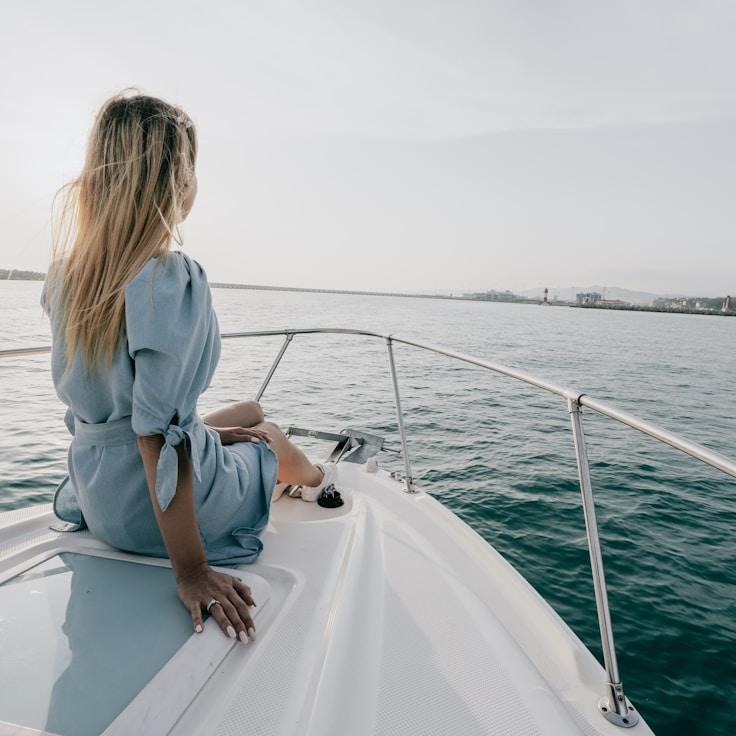 Yachting lifestyle scene